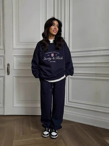 Kylynn Oversized Graphic Sweatshirt