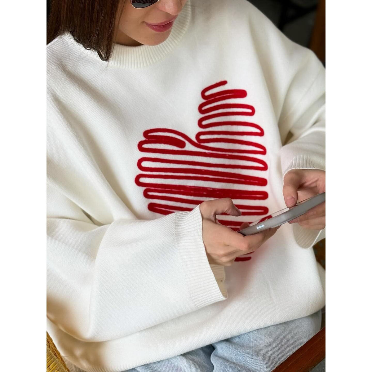 Temperament Love Sweater
