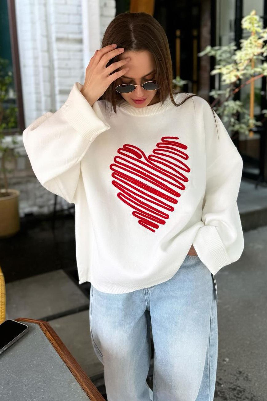 Temperament Love Sweater