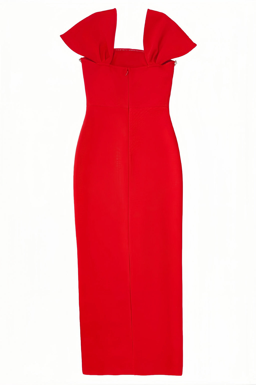 Kora Red Bandage Maxi Dress