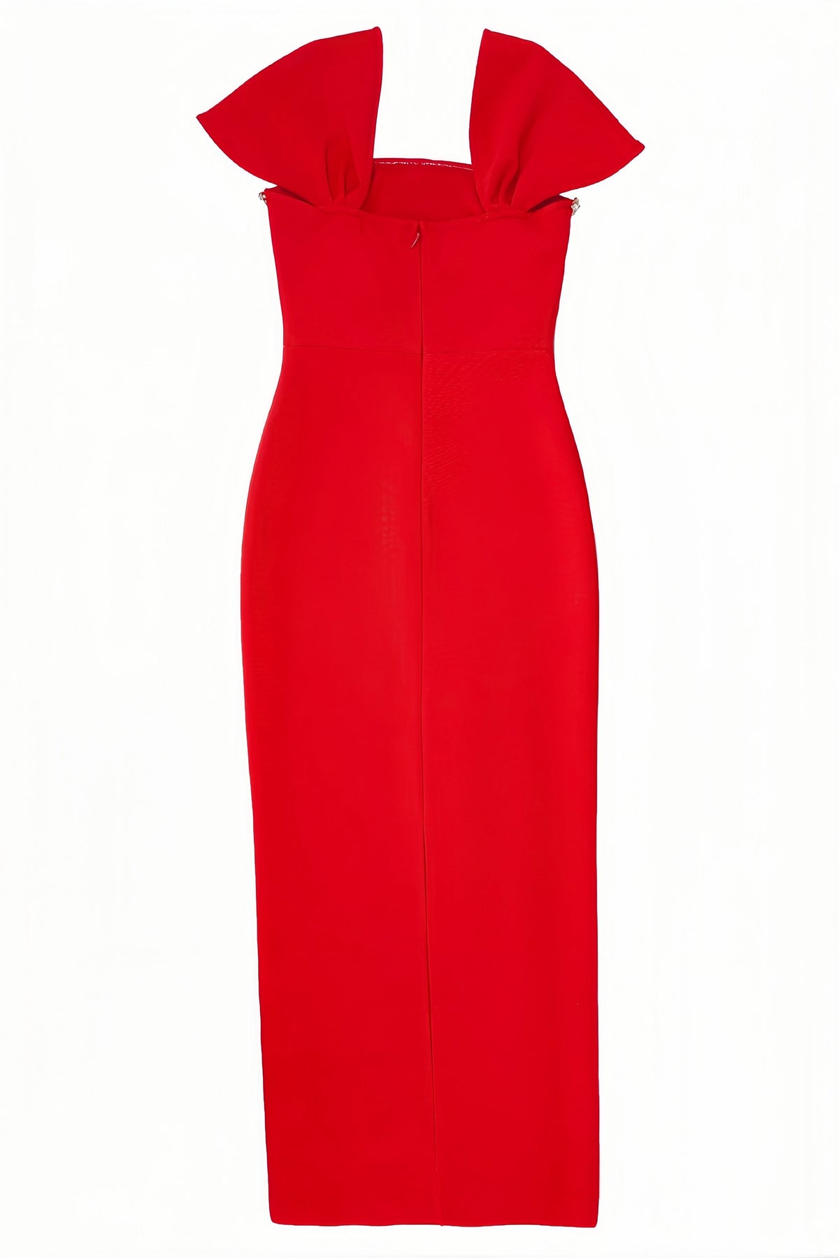 Kora Red Bandage Maxi Dress