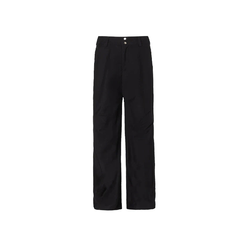 Black Utility Cargo Pants