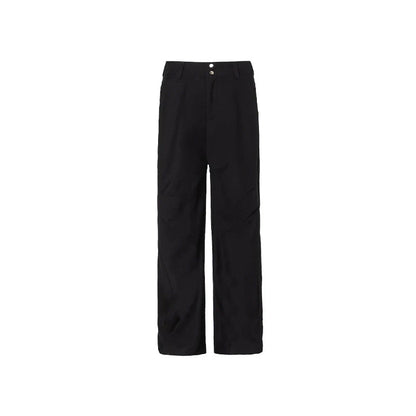 Black Utility Cargo Pants