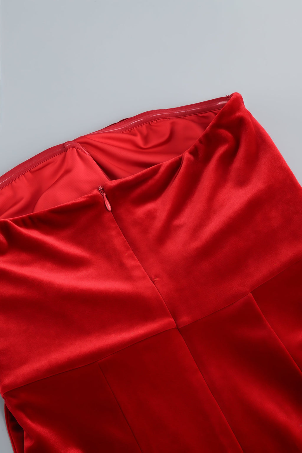 Megas Red 3d Split Maxi Dress