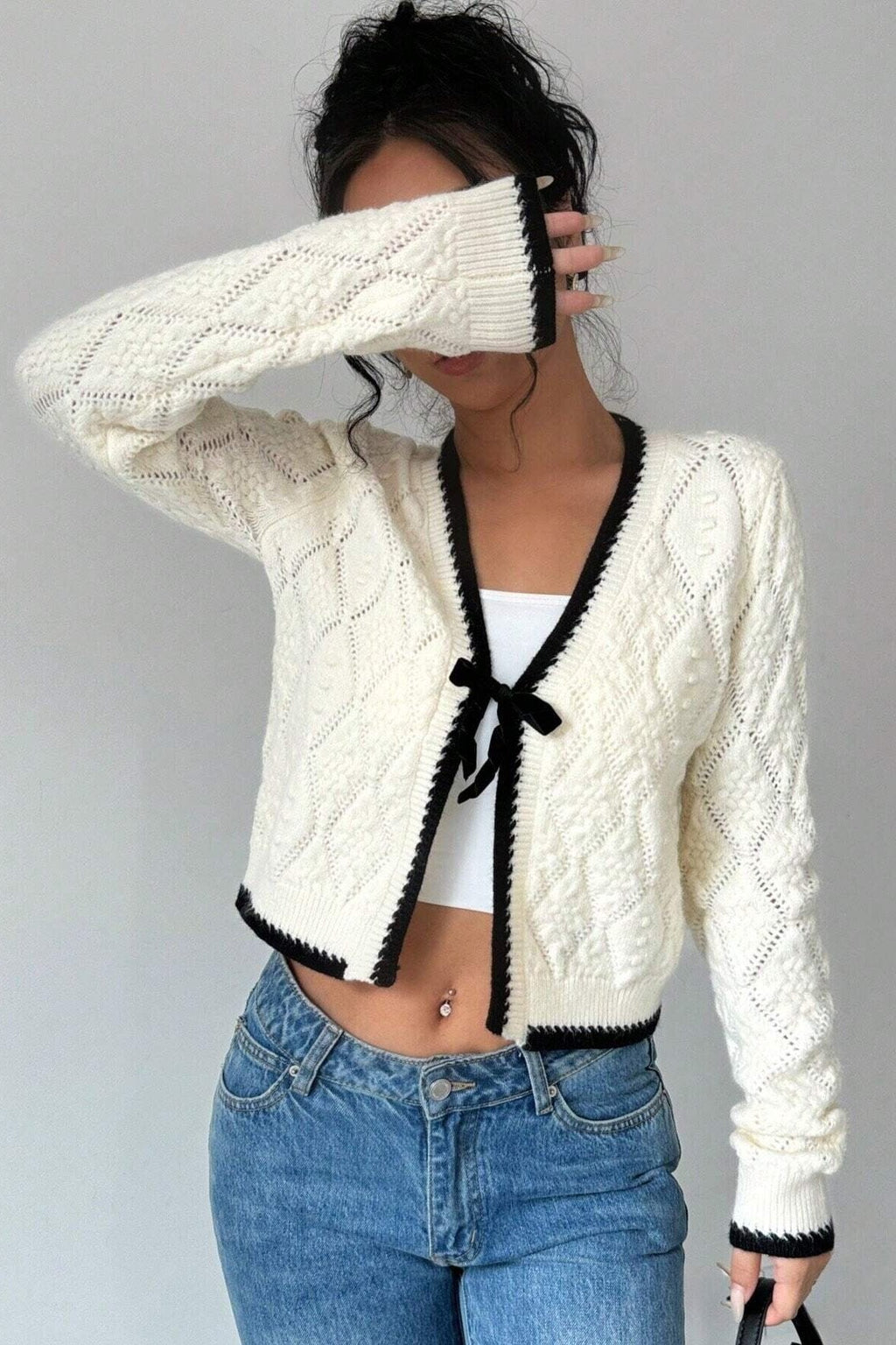 V-neck Cardigan