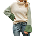 High Collar Long Sleeve Sweater