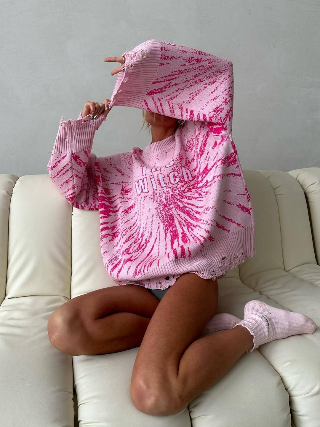 Knitted Pullover Sweater