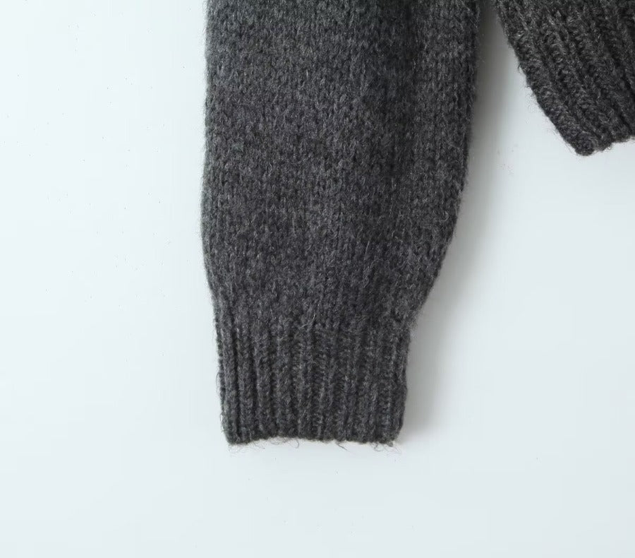 Perel Off-shoulder Loose Sweater