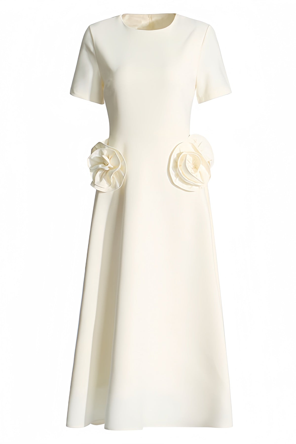 Loria 3d Patchwork Maxi Dress