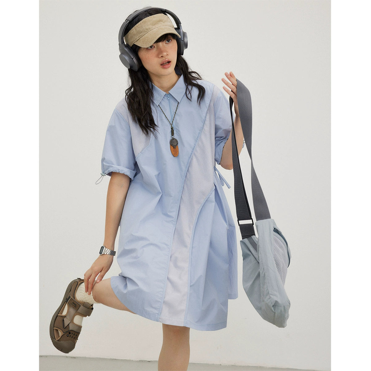 Octopusme Oversized Shirt Dress