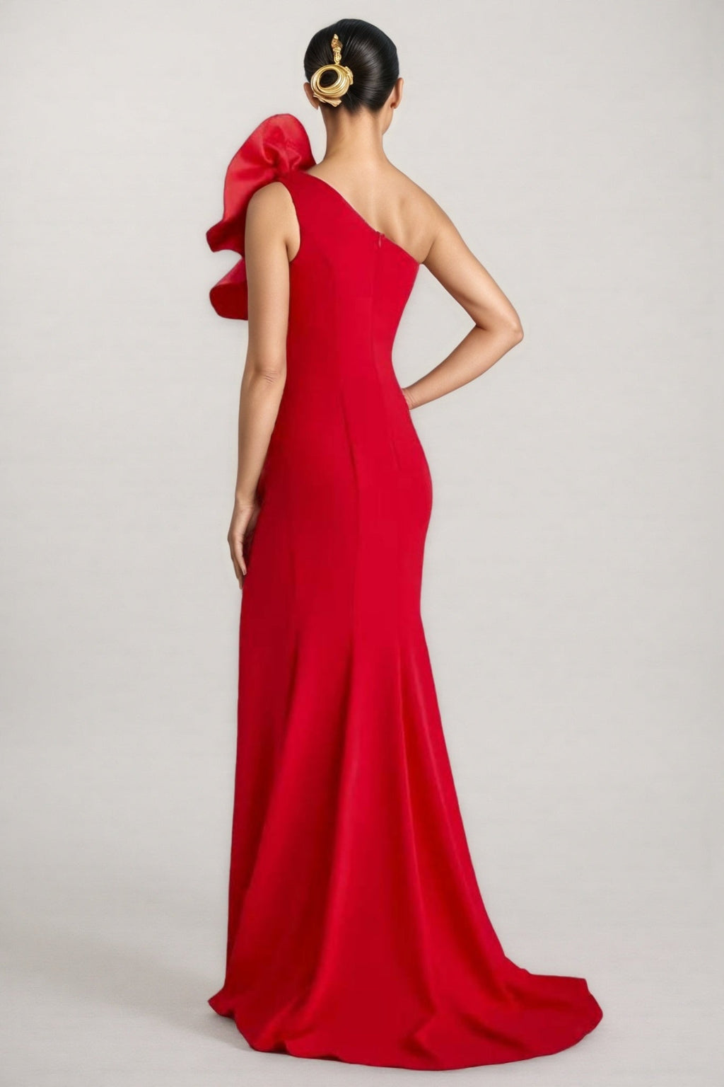 Jorah 3d Ruffle Maxi Dress