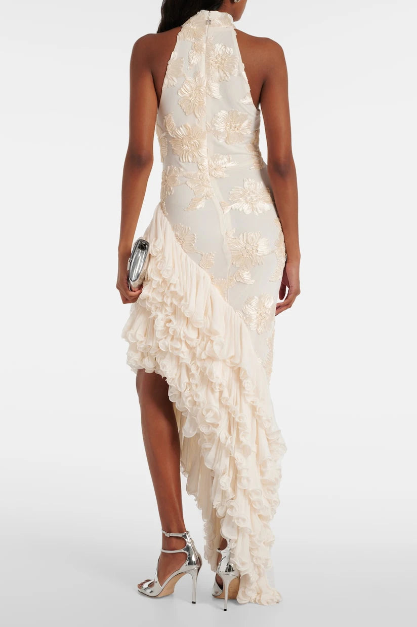 -appliqué Maxi Dress