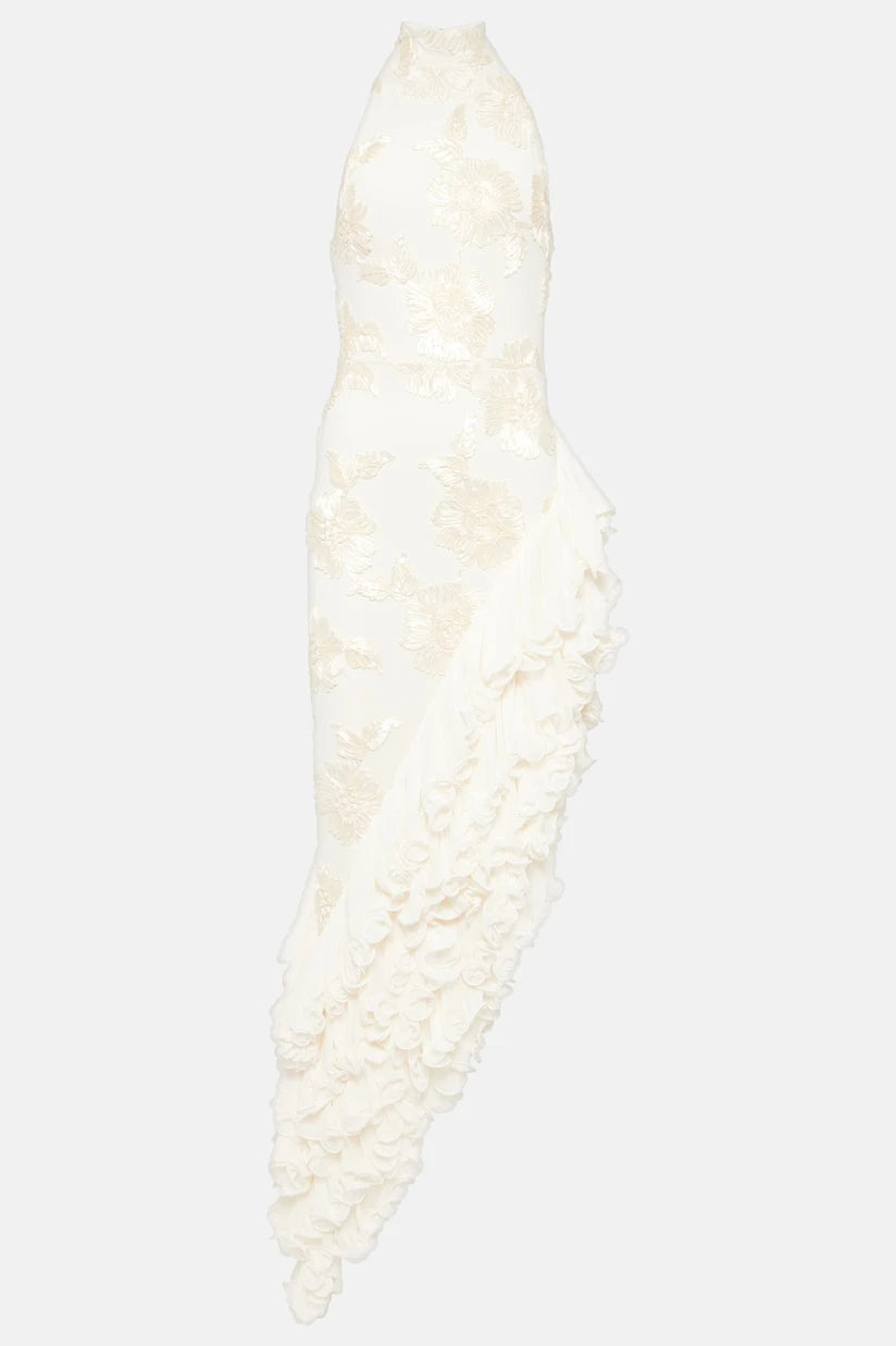 -appliqué Maxi Dress