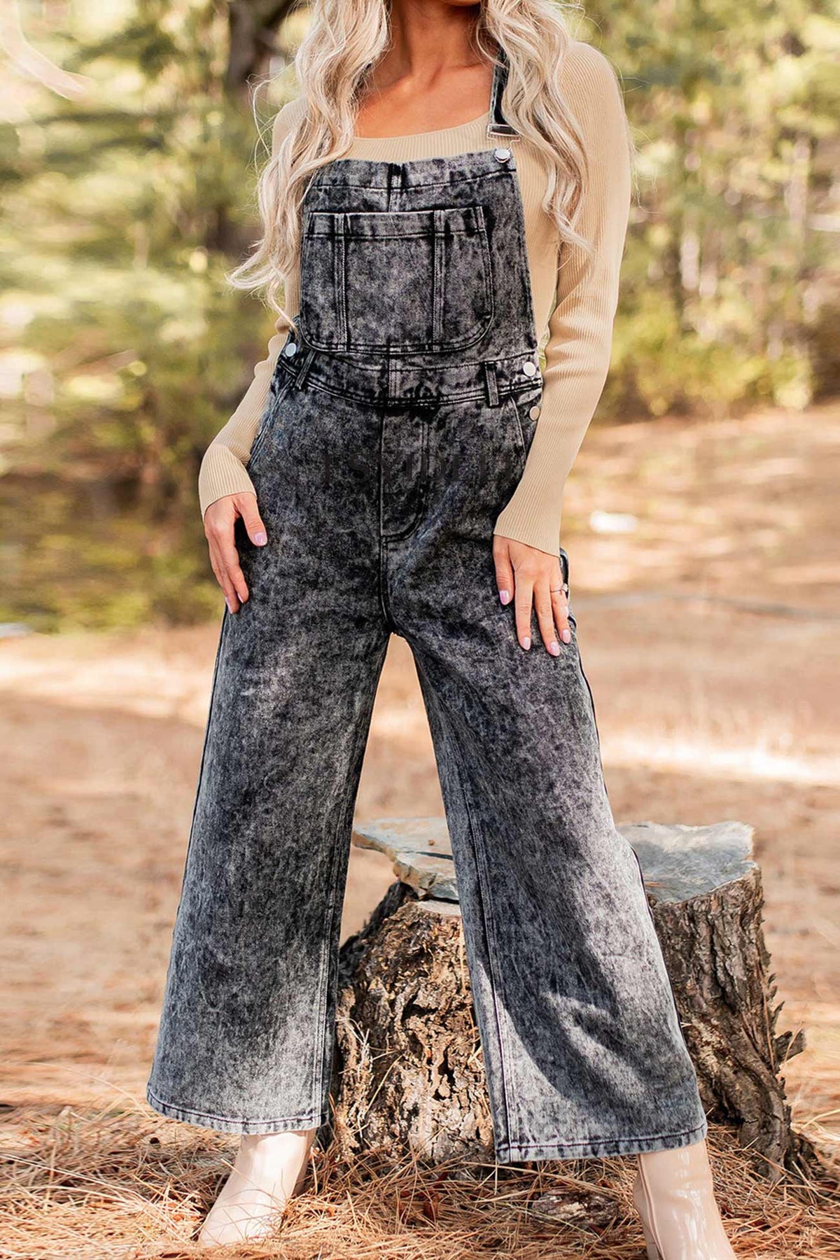 Retro Denim Jumpsuits