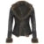 Faux Leather Fur Turndown Collar Jacket Korean Stylish Winter Cardigan Coat Punk 90s Outwear Fall