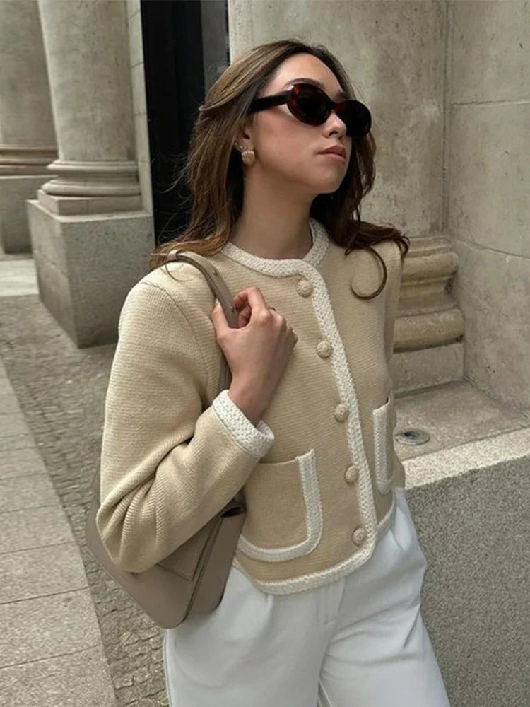Rosie - Cropped Cardigan