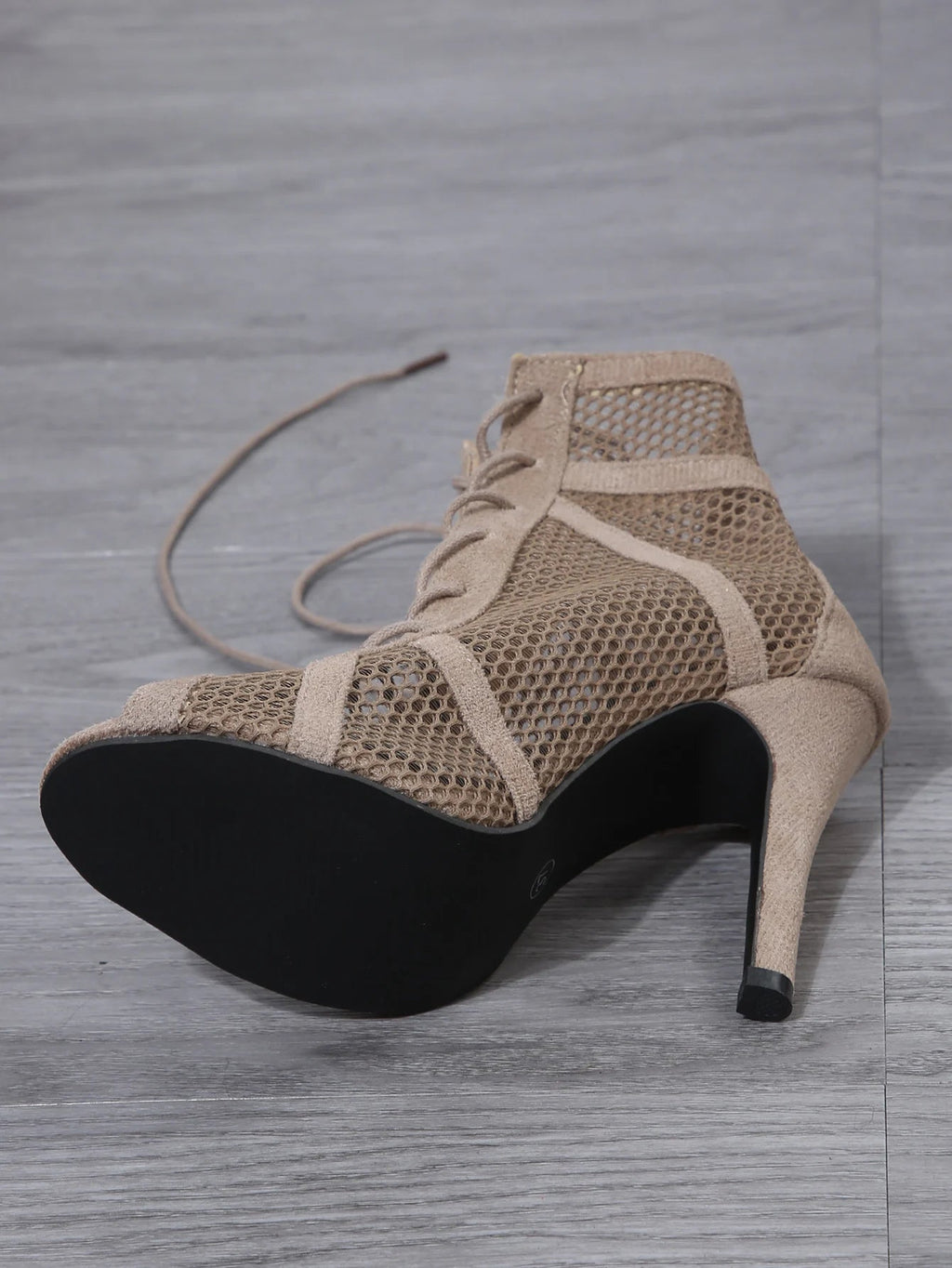 Fashionable Party Dance Shoes Stiletto Heels Open Toe Sandals Ballroom Indoor Shoes High Heel Pumps