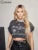 Portrait Print T-shirts Classic Summer New Short Sleeve O-neck Fit Tees Female All-matched Trend Street Top