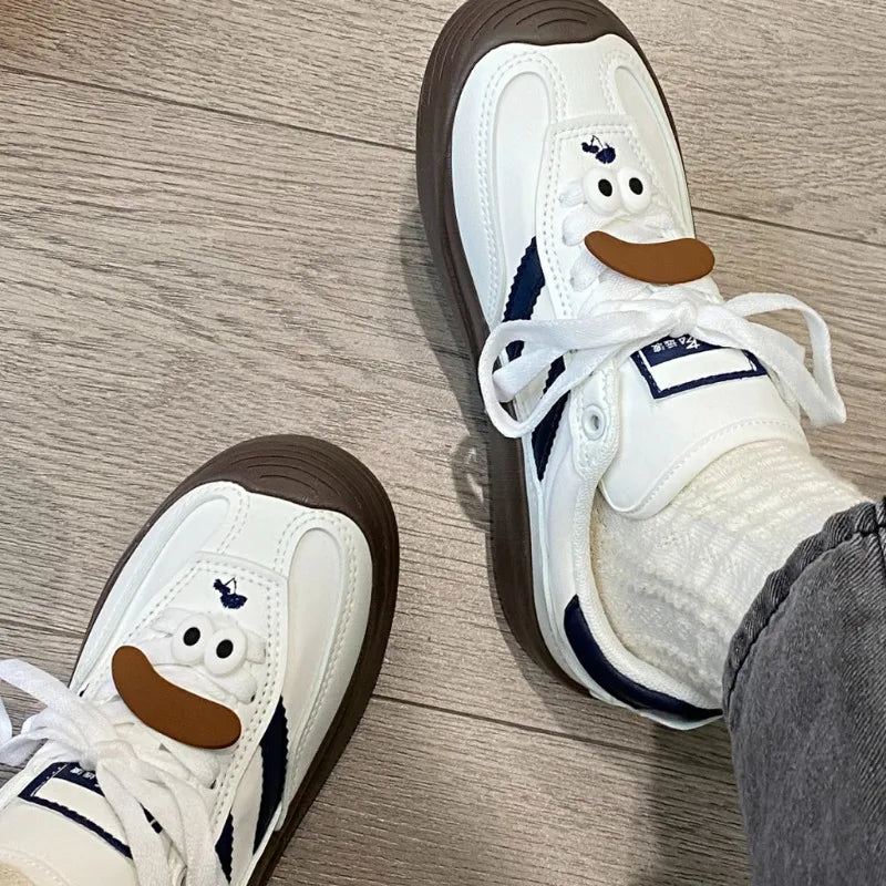 Retro Canvas Board Shoes New Trend Sports Shoes Spring Summer Outdoor Platform Sneakers Female Versatile
