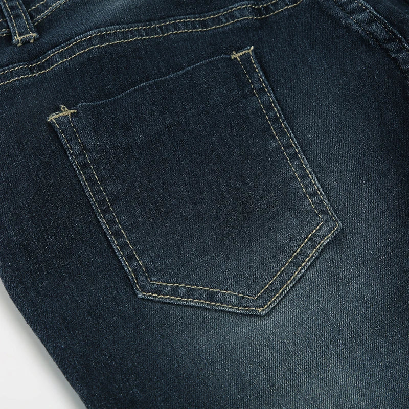 Y2k Flared Jeans Retro Button-up Low Rise Denim Pants Harajuku 2000s Trousers Basic Aesthetic Mom Jeans
