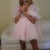 Kawaii Puff Sleeve Tulle Princess Dress Off Shoulder Square Collar Mini Dress Puffy Mesh Party Prom Evening Dress