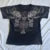 Y2k Grunge Cyber Goth Tee Skull Graphic Short Sleeve Crop Tops Japanese Kawaii 00s Retro Skater T-shirt