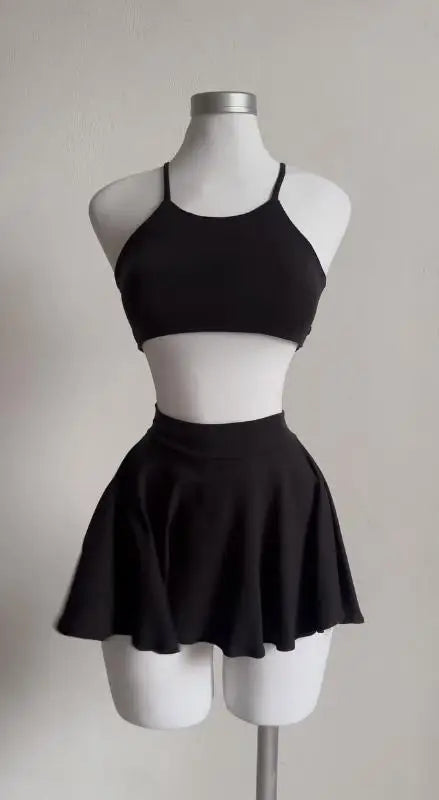 Europe and the United States Explosive New Cross-border Suspenders Two-piece Suspenders Halter Halter Skirt