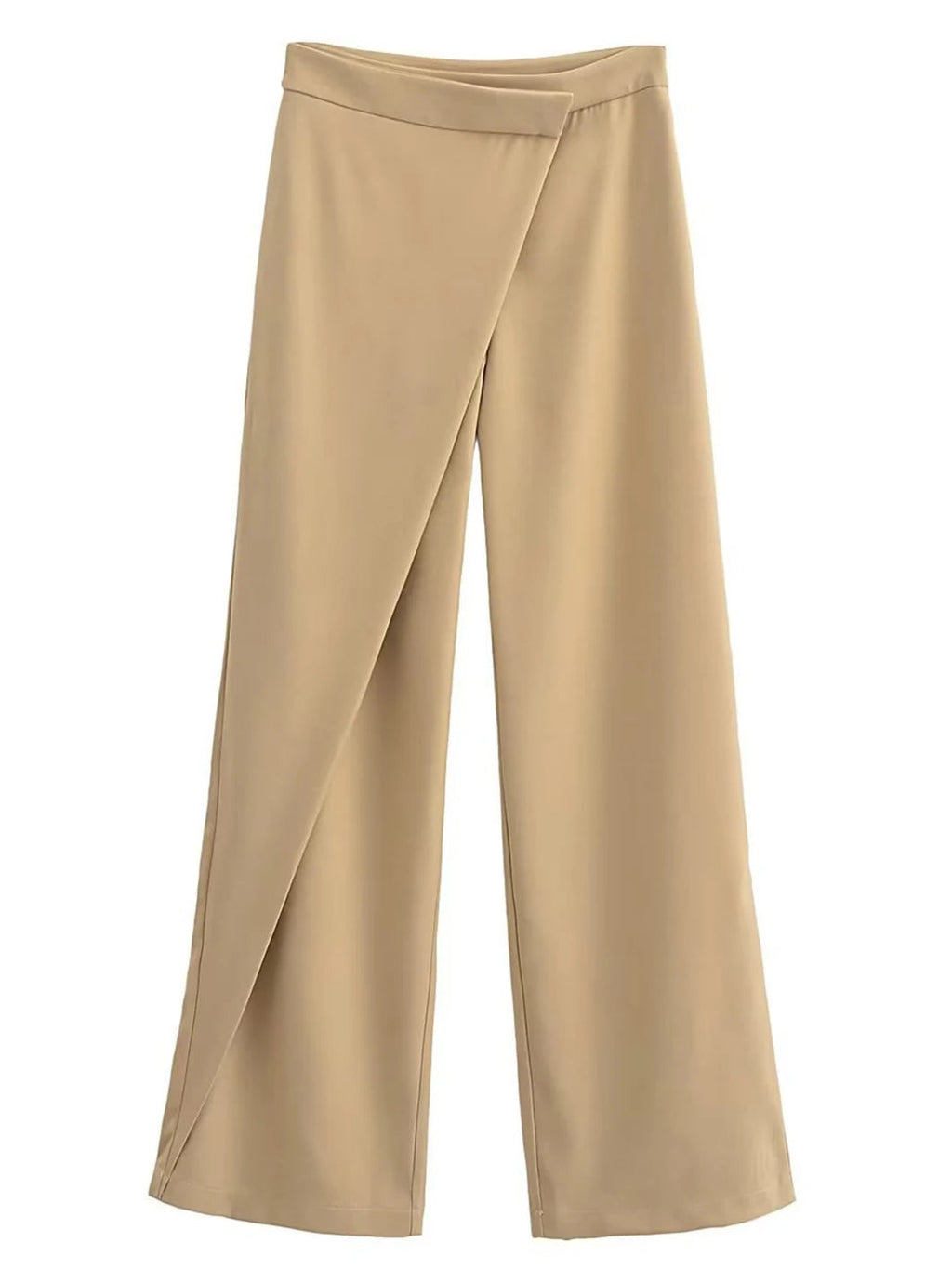 Long Pants Woman Spring High Waist Straight Khaki Pant Female Trousers Clothes