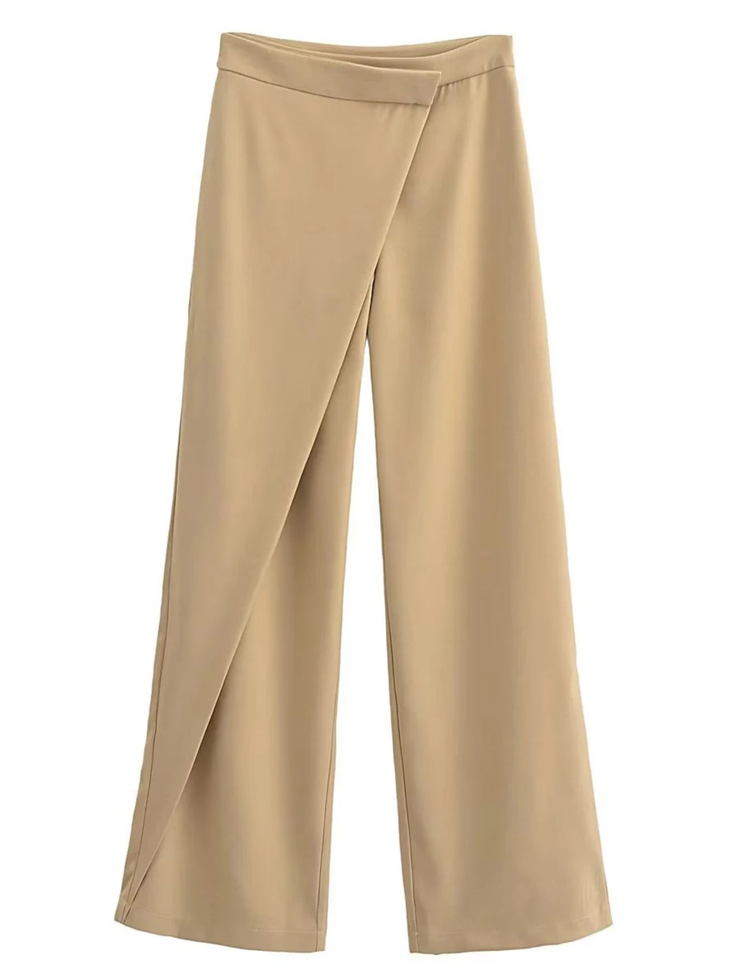 Long Pants Woman Spring High Waist Straight Khaki Pant Female Trousers Clothes
