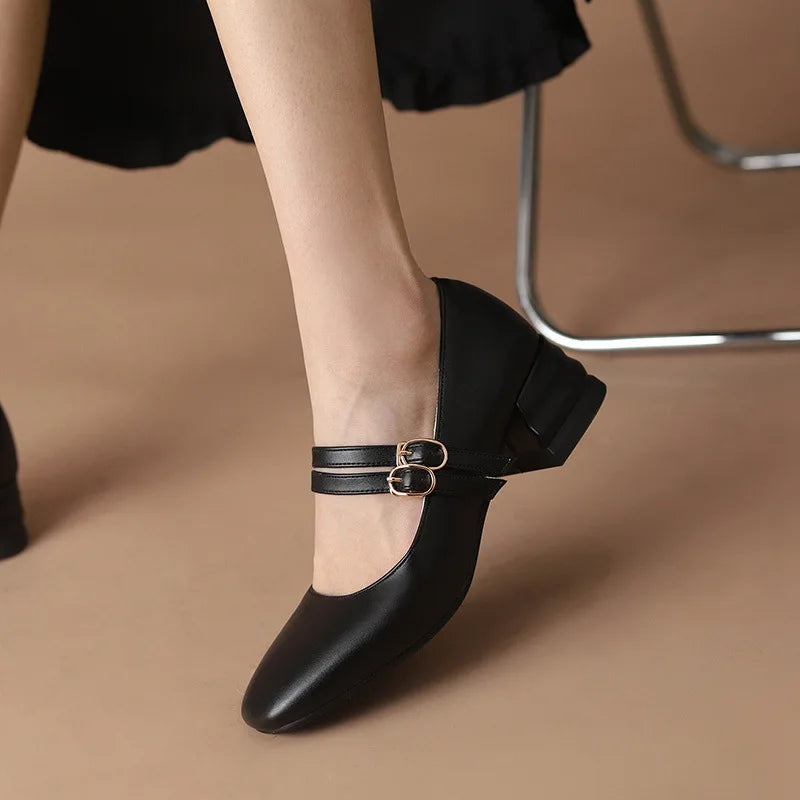 Shoes Female Sneakers Heels Autumn Flats Square Toe Comfortable on Heels Big Size Fall Summer Dress Leisure Lace