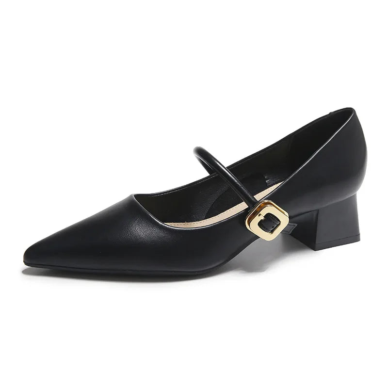 Shoes on Heels Female Footwear Pointed Toe Clogs Platform Shallow Mouth Sneaker Dress New Creepers S