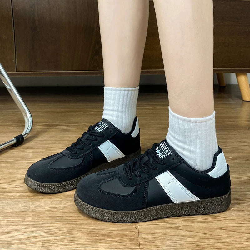 Shoes New Laceup Shoes Outdoor Walking Shoes Sneakers Comfortable Flat Shoes