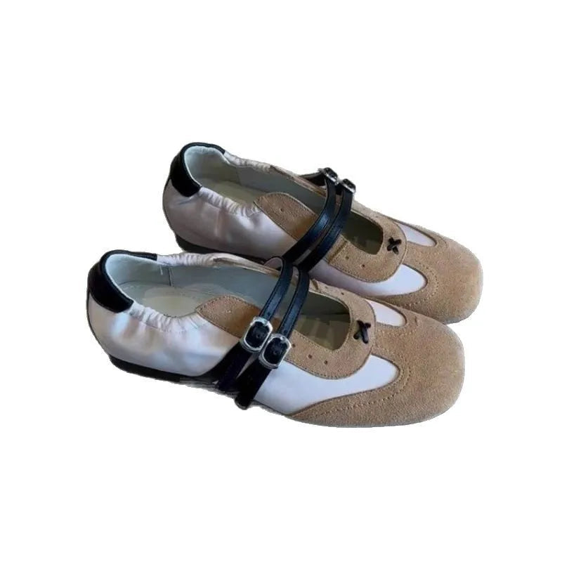 Flats Sports Shoes Sneakers Shallow Loafers Shoes Summer Walking Ballet Trend Sneakers