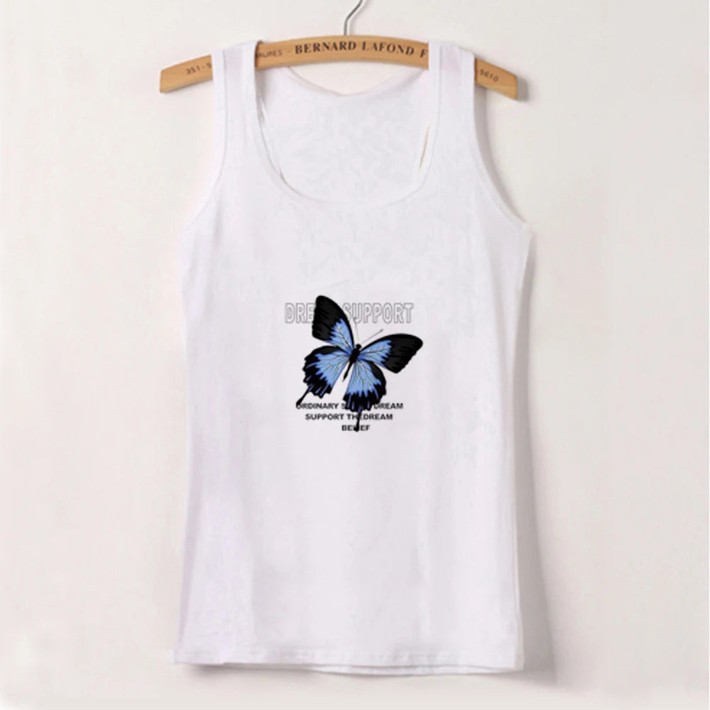 Full-shoulder Cotton Short-sleeved T-shirt Summer New Spice High Waist Slim Short Crop Clothes Sweet and Spicy