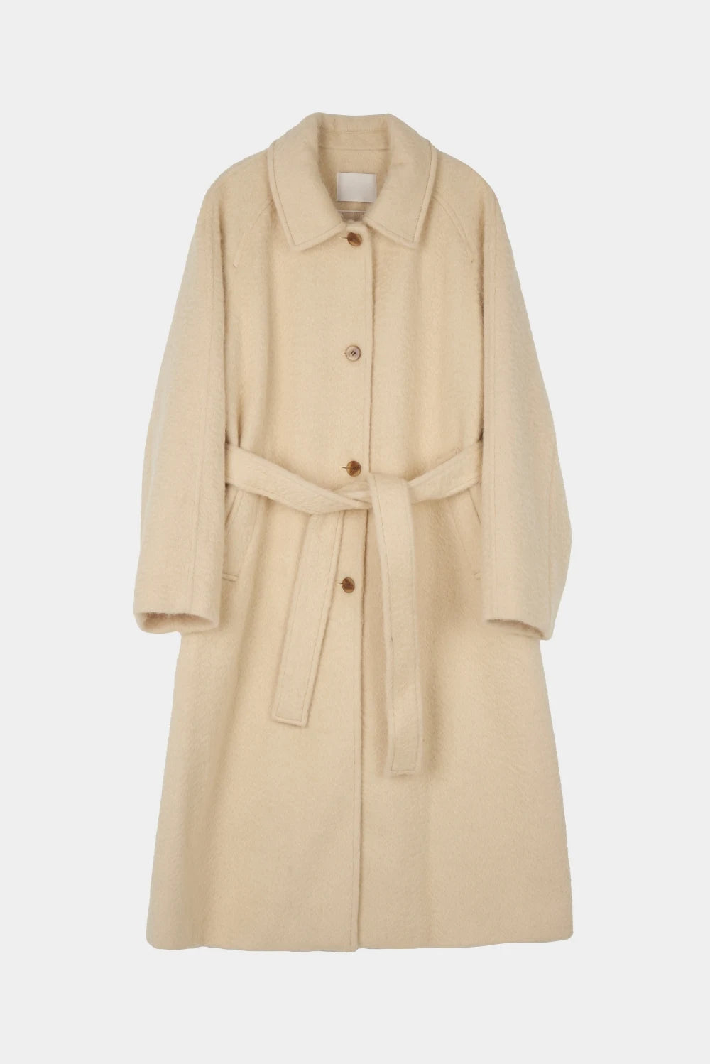 Sweet Hot Girl Retro Turndown Collar Woolen Coat Autumn/winter Longsleeved Loose Singlebreasted Coat Female Clothes