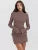 Slim Mini Dress for Two Pocket Spring Autumn New Long Sleeve A-line Club Party Dress Female
