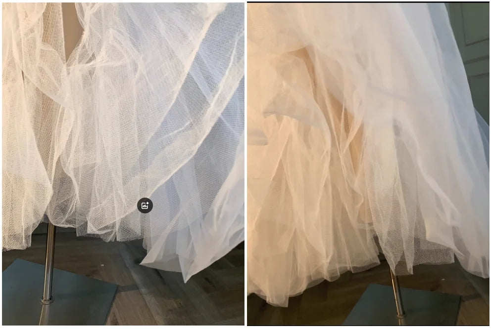 Fairycore White Princess Dress Sweet Ball Gown Birthday Party Vestidos Gauze Bodycone Strapless Camisole Long Dresses