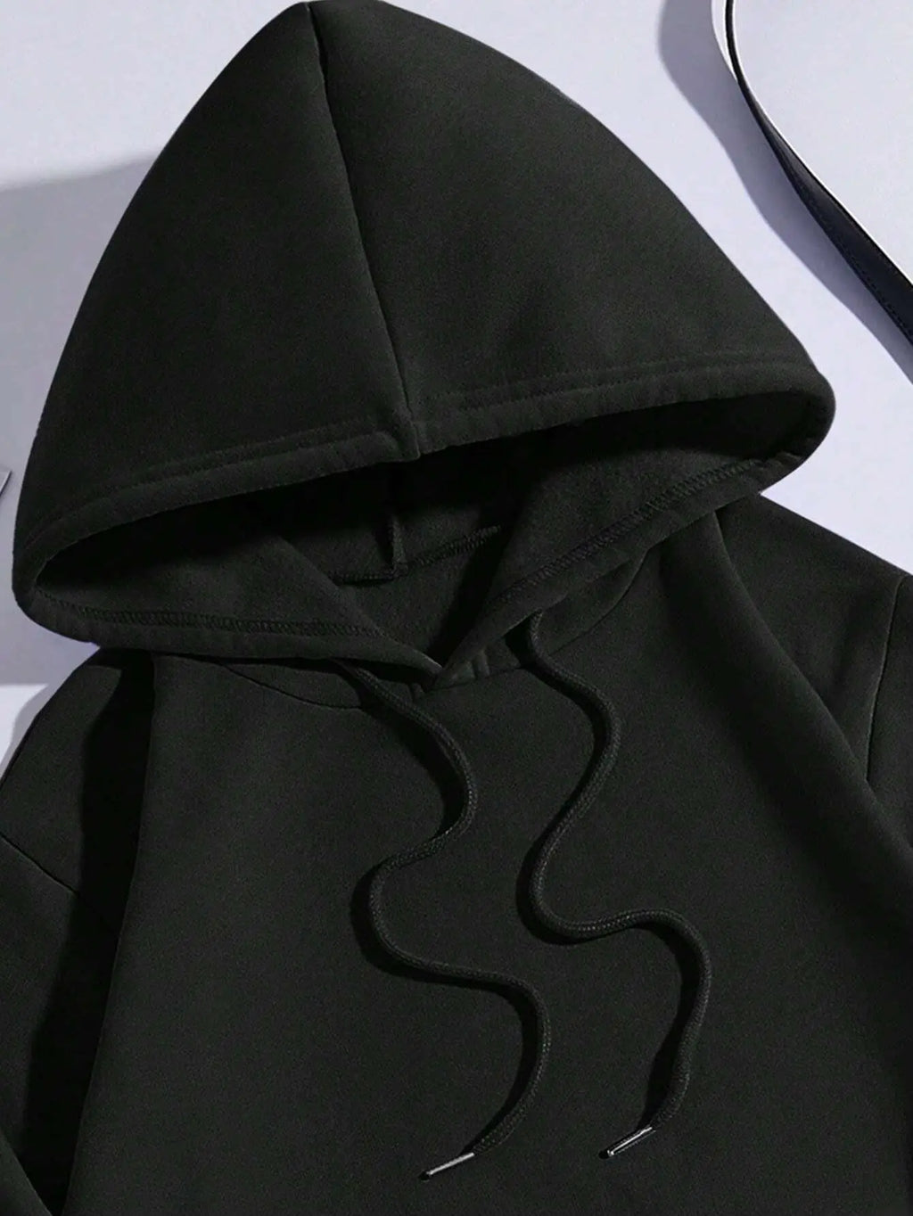 Dear Person Behind Me Letter Graphic Print Hoody ’s Soft Sweatshirt Autumn Warm Fleece Hooded Loose Tops