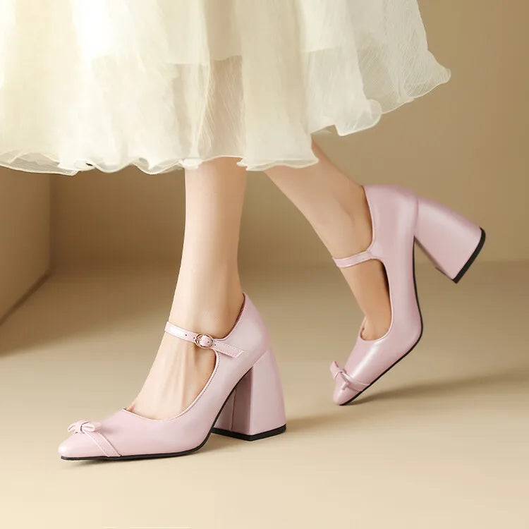 Shoes High Heels Pointed Toe Sandals Shallow Mouth Latest Spikes Black African Beige Spring Big Block Block Heels Fo
