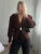 Knitwear V-neck Cardigan Coat for Long Sleeve Autumn Cropped Outwear Knit ’s Cardigan Top