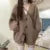 Autumn Winter Cardigan Sweater Coats Female Long Sleeve V-neck Loose Knitted Jackets Sweater Cardigans