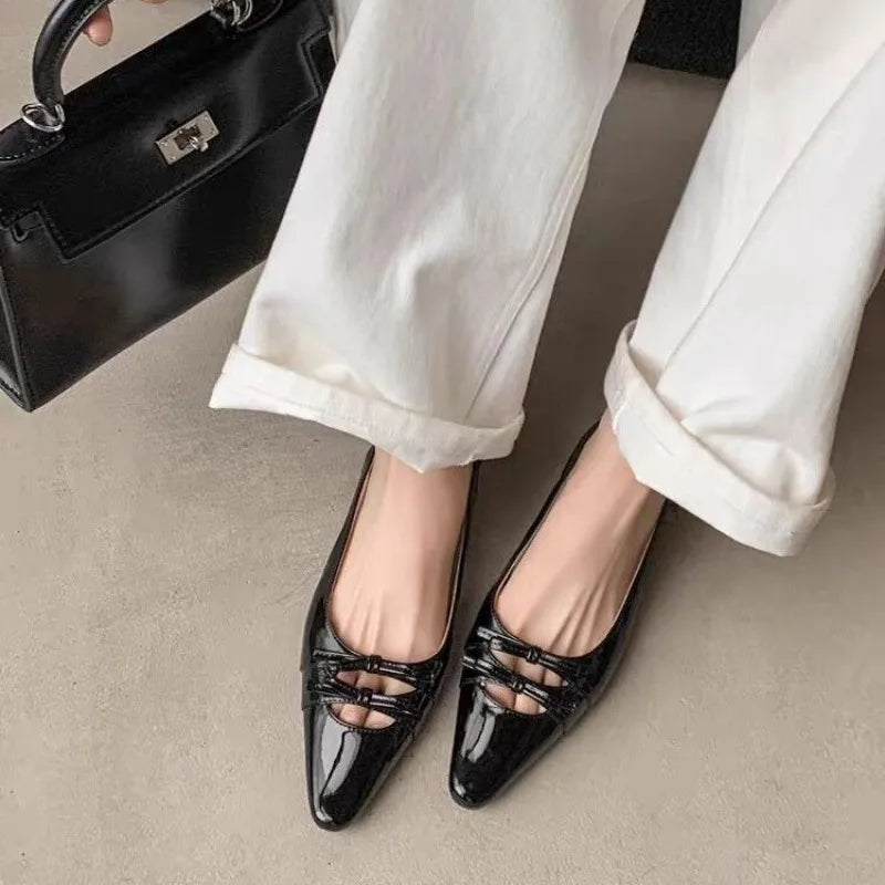 Designer Summer Cover Toe Sandals Butterflyknot Dress Shoes Low Heel Stripper Party Sandalias