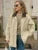 Pocket Trench Outwear for Patchwork Autumn Cardigan Lapel Loose High Waist Coat ’s Overcoat New