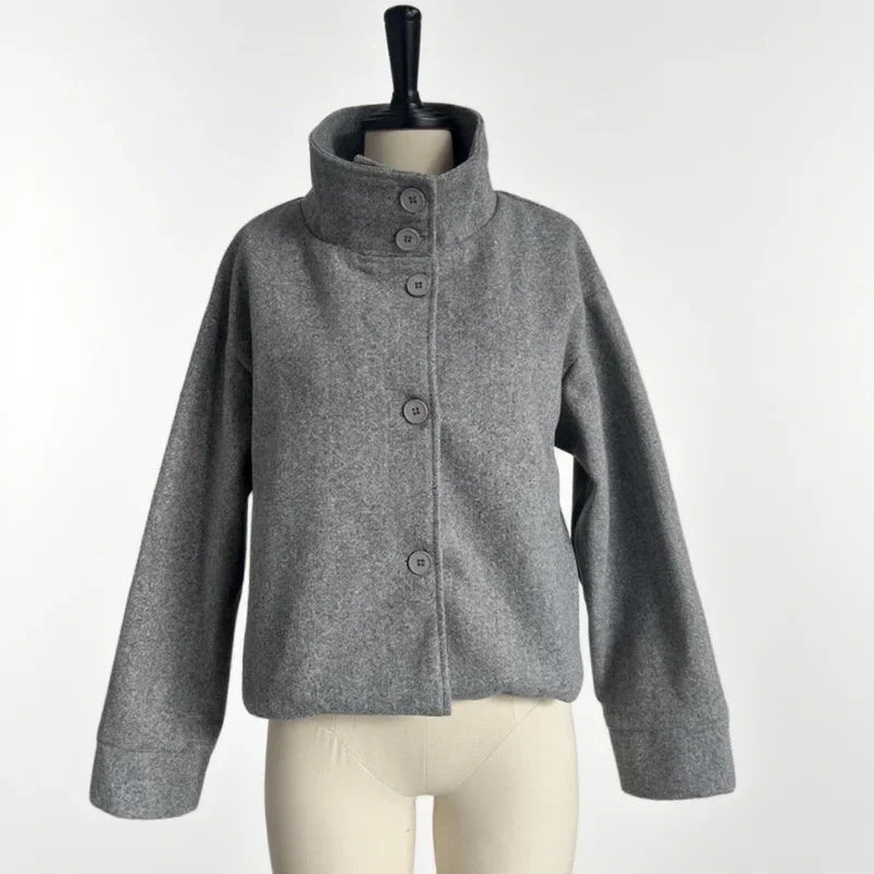Stylish Versatile Jacket Stand-collar Classic Mature Autumn Coat Trend Edgy High-quality Street Wear