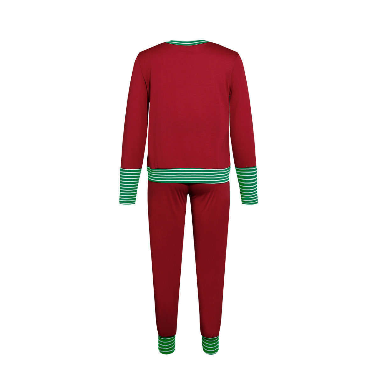 Merry Christmas Pajamas Set Matching Set Full Sleeve Tops+pants 2 Pieces