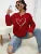 Leopard Wild Heart Pattern Print Female Sweatshirt Street Fur-liner Hooded Hipster New Hoodies All-match Crewneck Tracksuit