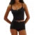 Fairy Grunge Lace Trim Strapless Tube Top + Shorts 90s 2 Piece Set Outfits Chest Wrap Backless Crop Top Camis