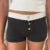 00s Retro Patterm Boyshorts Fairy Y2k Cottage Low Waist Button Comfy Undies Sweatshorts Pajamas Shorts Lounge Bottom