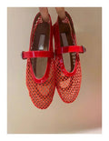 Summer Comfort Flat Mary Jane Single Shoes European and American Rivet Buckle Shoes Dance Shoes