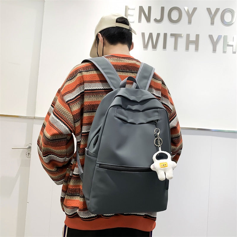 3 Pcs Set Harajuku Laptop Backpack Coating School Bags for Teenage Girl Kawaii College Student Kids Book Bag Rucksack